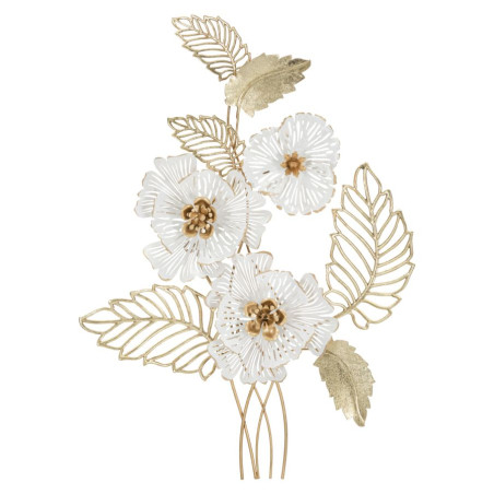 Panneau mural blanc – Pureté et modernité murale (54 x 6,4 x 73,7 cm)