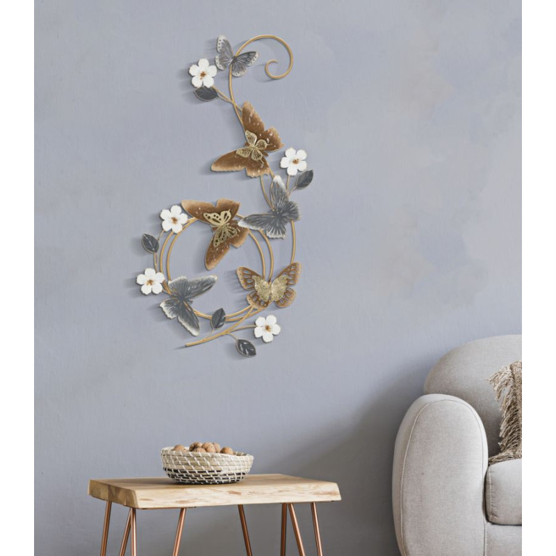 Panneau mural DELIS – Raffinement et douceur des formes (45,1 x 5,1 x 87,6 cm)