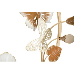 Panneau mural rond – La perfection géométrique du métal (58,4 x 5,1 x 63,5 cm)