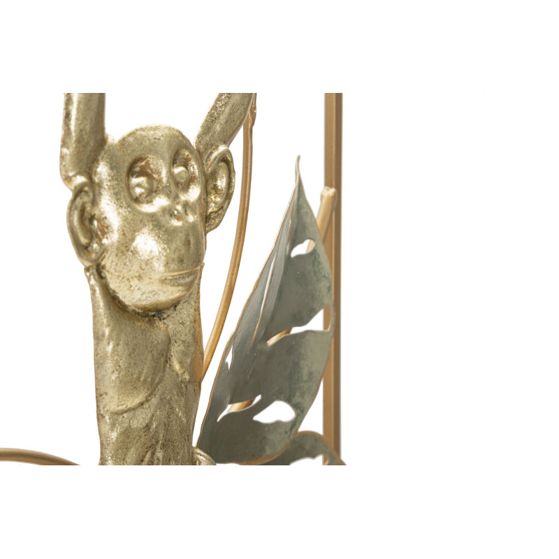 Panneau mural SINGE – Une création exotique pleine de personnalité (28,6 x 3,8 x 74,3 cm)