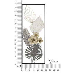 Panneau mural classique – L’élégance intemporelle du fer (28,6 x 5,1 x 74,3 cm)