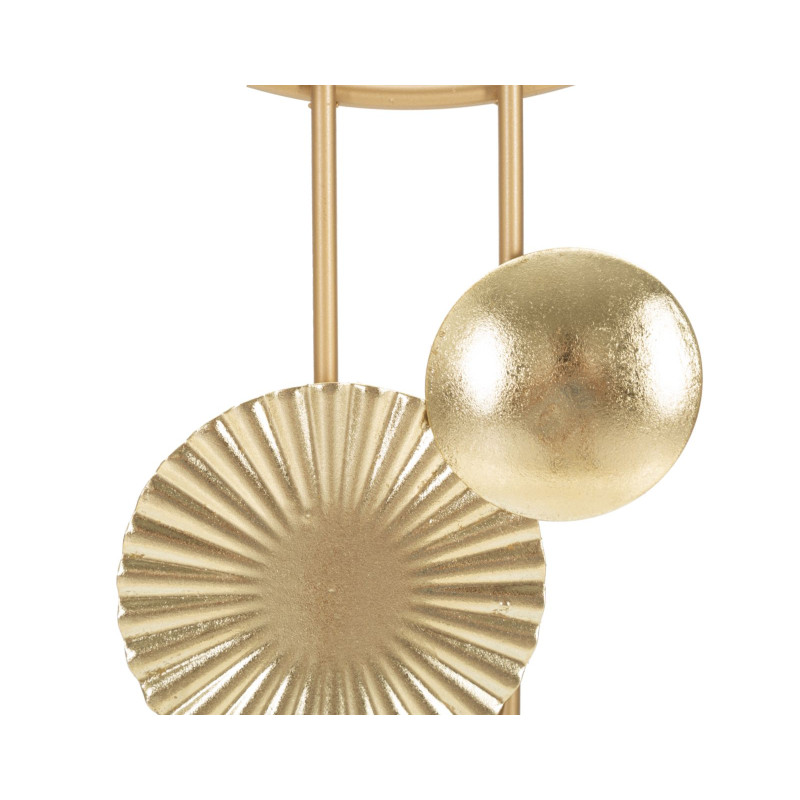 Panneau mural doré – Une brillance chic pour vos intérieurs (49,5 x 3,8 x 80 cm)