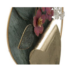 Panneau mural GARD – Le fer design au naturel (67 x 8 x 74 cm)