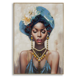 Tableau avec cadre AYDA – Variation contemporaine (72 x 4,5 x 102 cm)