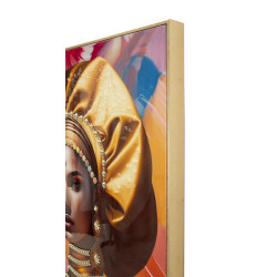 Tableau avec cadre SAMIRA – Une finition chic et stylée (72 x 4,5 x 102 cm)