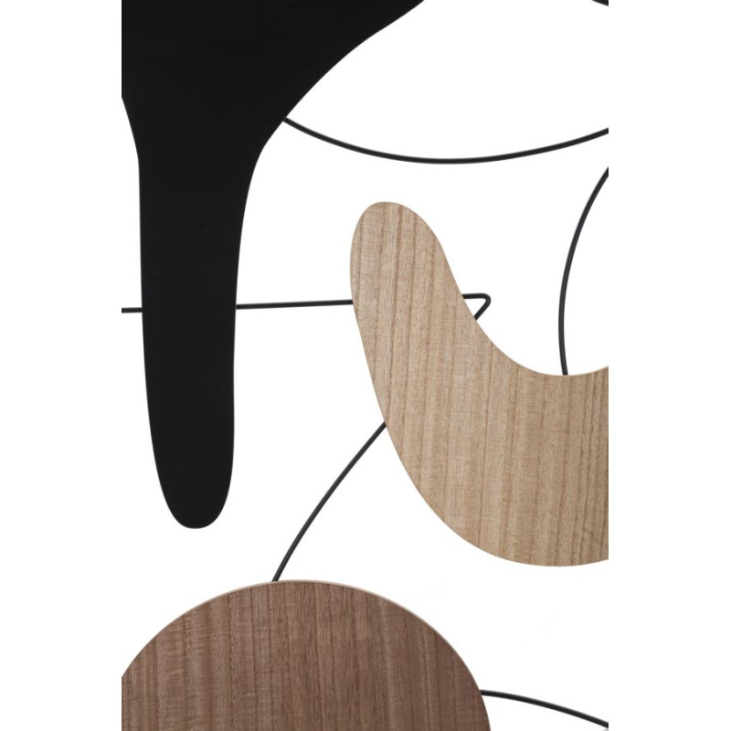 Panneau mural ASTROY – Version B, élégance contemporaine (60 x 2 x 80 cm)