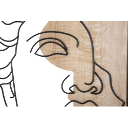 Panneau mural DAVID – Design moderne et subtil (50 x 2 x 80 cm)