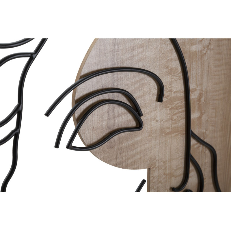 Panneau mural DAVID – Design moderne et subtil (50 x 2 x 80 cm)