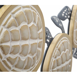 Panneau mural TARTARUGHE – Design original et captivant (111,5 x 6,3 x 43 cm)