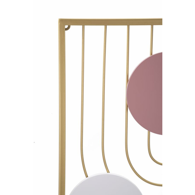 Panneau mural COLORÉ – A – Vivacité et éclat des couleurs (37 x 2 x 84 cm)