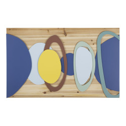 Panneau mural COULEUR BOIS – Nature et élégance (80 x 2,5 x 50 cm)