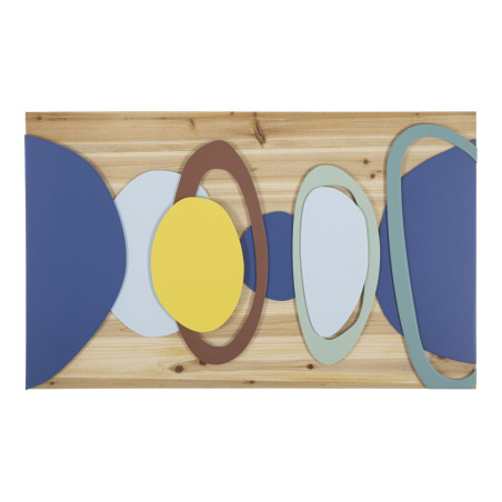Panneau mural COULEUR BOIS – Nature et élégance (80 x 2,5 x 50 cm)