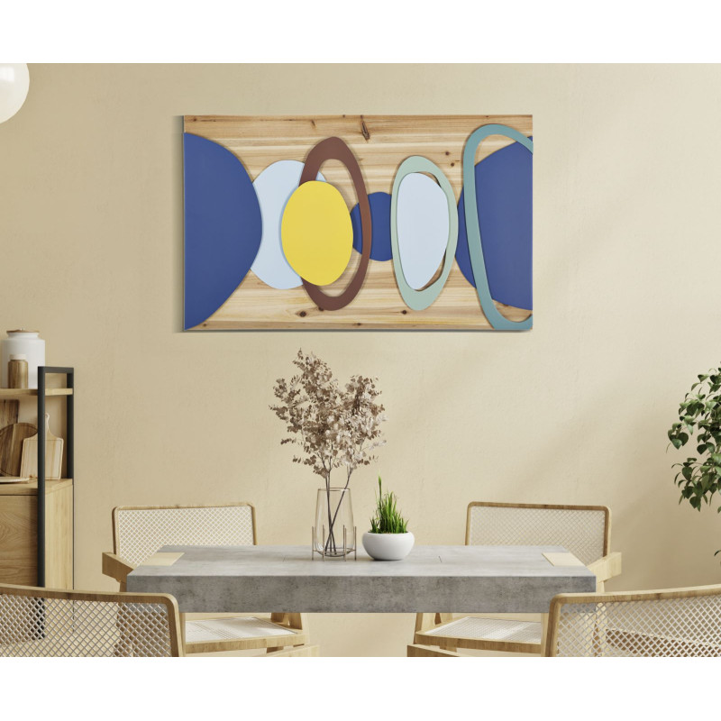 Panneau mural COULEUR BOIS – Nature et élégance (80 x 2,5 x 50 cm)
