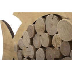 Poisson nature à suspendre – Touche authentique et naturelle (42,5 x 2 x 28,5 cm)