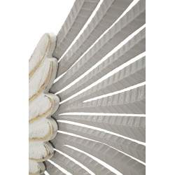 Panneau mural ailes naturelles – Lot de 2 pièces aérien (43,8 x 2,5 x 104 cm)