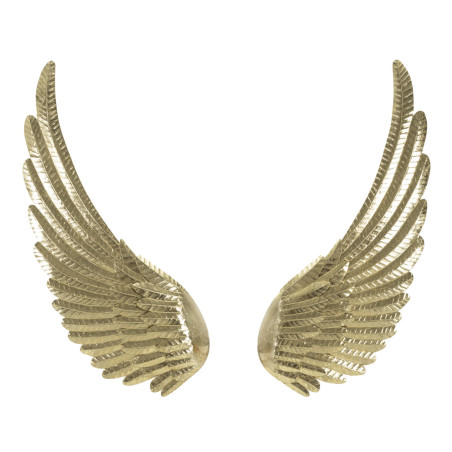 Panneau mural Wings Amy – Lot de 2 pièces, élégance aérienne (60 x 4,4 x 130 cm)