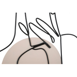 Panneau mural LADY COLOR – Raffinement coloré (40 x 1,3 x 80 cm)