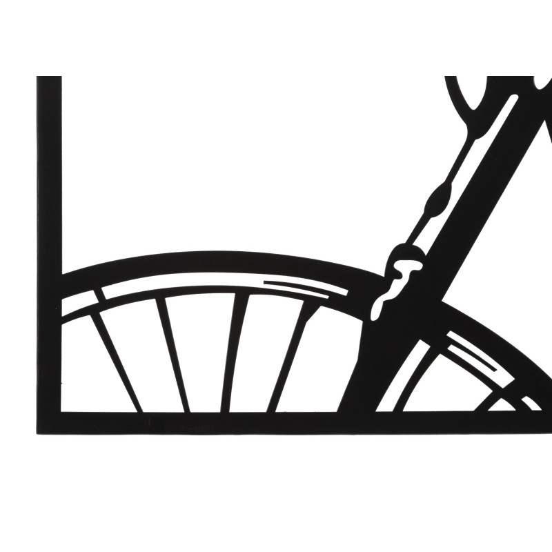 Ensemble de panneaux mural pour vélo – Lot de 3 pièces, style moderne (40 x 1,3 x 60 cm / taille d’une pièce unique)