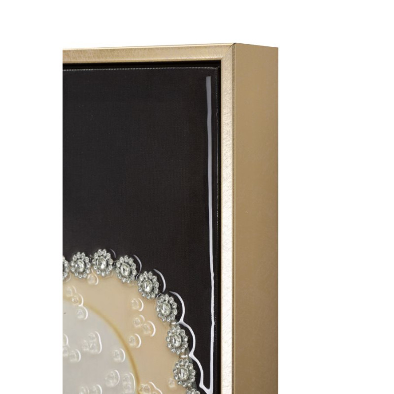 Tableau mural laqué avec cadre CHAPEAU VIENNAIS – A – Originalité design (62 x 4 x 92 cm)