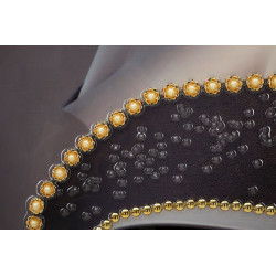 Tableau mural laqué avec cadre CHAPEAU VIENNAIS – B – Style unique (62 x 4 x 92 cm)