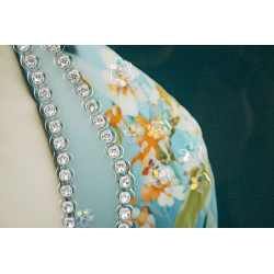 Tableau mural laqué avec cadre KONGY – B – Design contemporain (62 x 4 x 92 cm)