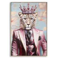 Tableau mural avec cadre – B – Élégance et modernité (82 x 4,5 x 122 cm)