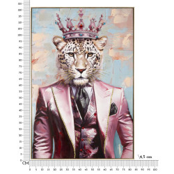 Tableau mural avec cadre – B – Élégance et modernité (82 x 4,5 x 122 cm)