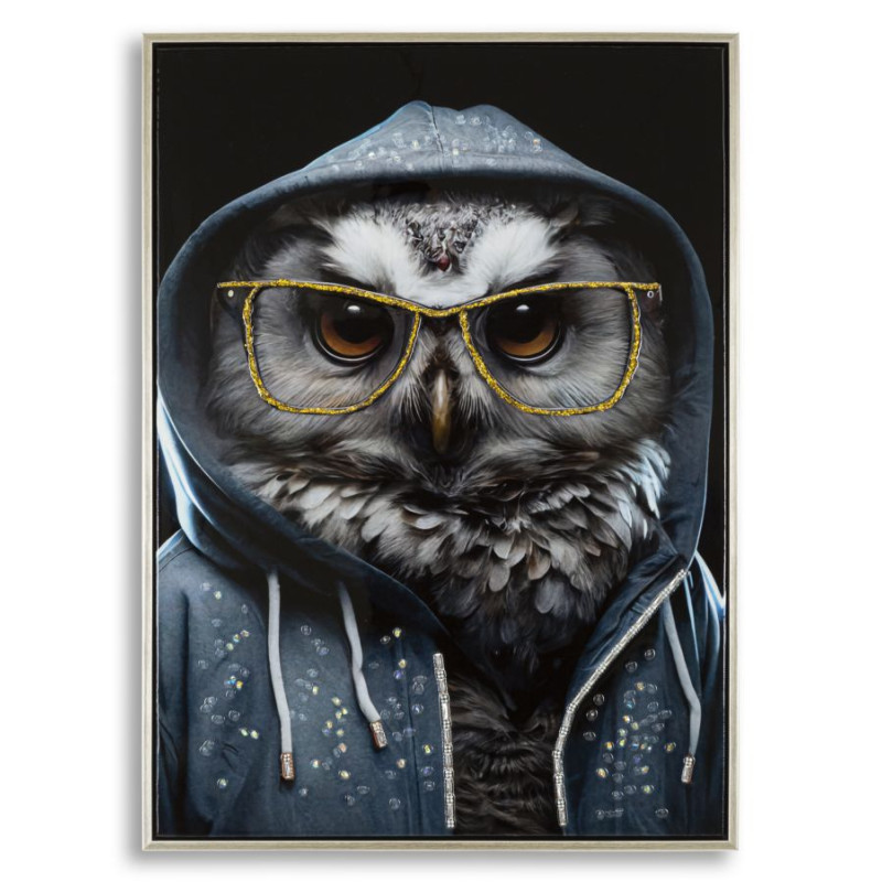 Tableau mural laqué EDVY – Élégance contemporaine sur vos murs (53 x 3 x 73 cm)