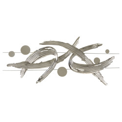 Panneau mural en fer MONDRIAN – Design moderne et coloré (121 x 5 x 52 cm)