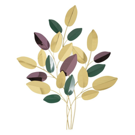 Panneau mural coloré – Explosion de couleurs et énergie vibrante (81,9 x 3,8 x 97 cm)