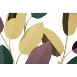 Panneau mural coloré – Explosion de couleurs et énergie vibrante (81,9 x 3,8 x 97 cm)