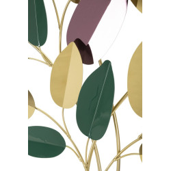 Panneau mural coloré – Explosion de couleurs et énergie vibrante (81,9 x 3,8 x 97 cm)