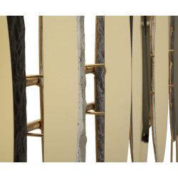 Panneau mural OLIGRAMME – Sculpture murale XXL en fer (149 x 5 x 70 cm)