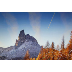 Impression sur toile laquée Lac – Sérénité et modernité (90 x 4 x 60 cm)