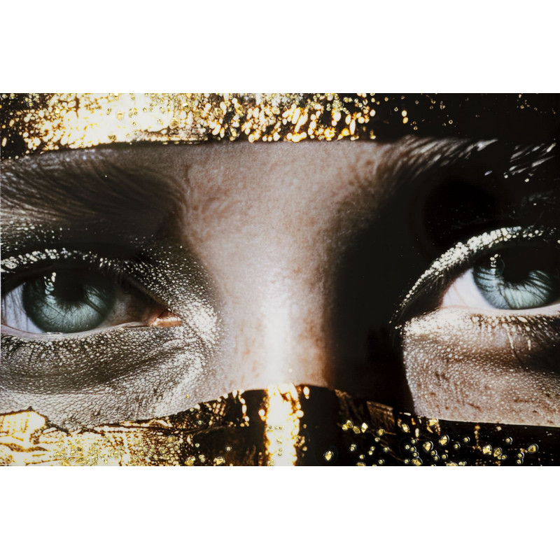 Toile laquée Nairobi B – Chic et raffinement mural (52 x 4 x 102 cm)