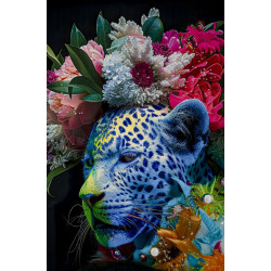 Toile laquée Moira B – Élégance moderne et design (52 x 4 x 102 cm)