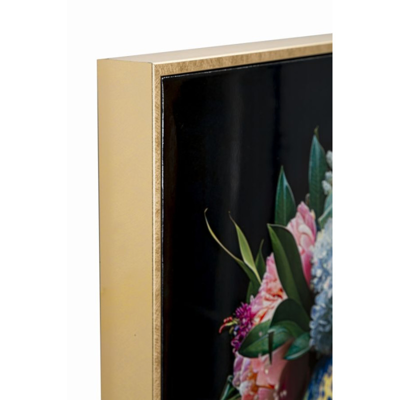 Toile laquée Moira B – Élégance moderne et design (52 x 4 x 102 cm)