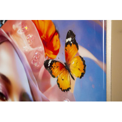 Peinture sur toile laquée Marty B – Créativité et style (62 x 4 x 92 cm)