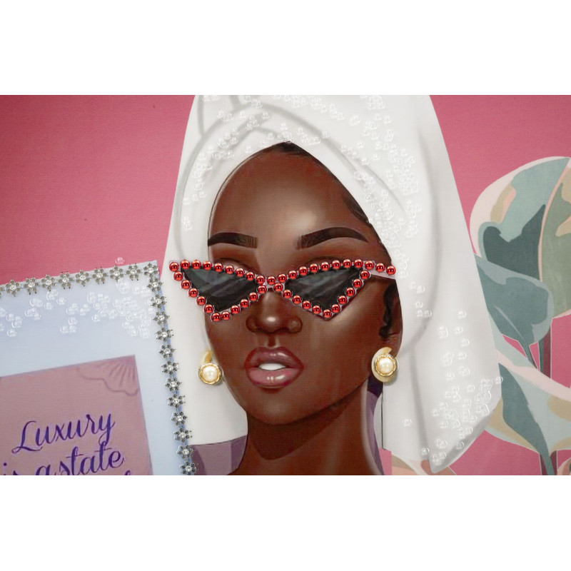 Spa de luxe en toile laquée B – Sophistication XXL (82 x 4 x 82 cm)