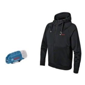 Veste chauffante GHH 12 (Sans batterie ni chargeur) + 18V XA + GAA 12V-21 Taille L BOSCH