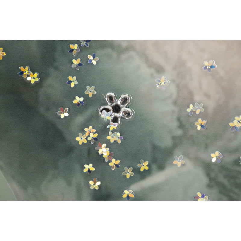 Toile laquée élégante H – Raffinement classique et modernité (52 x 4,5 x 152 cm)