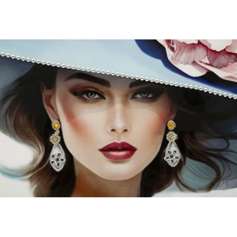 Pintura em tela envernizada PAM A – Design e personalidade (62 x 4 x 92 cm)