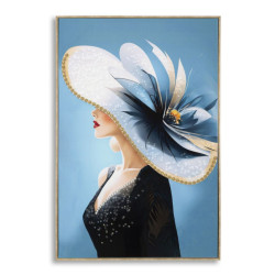 Pittura su tela laccata B – Eleganza e armonia (62 x 4 x 92 cm)