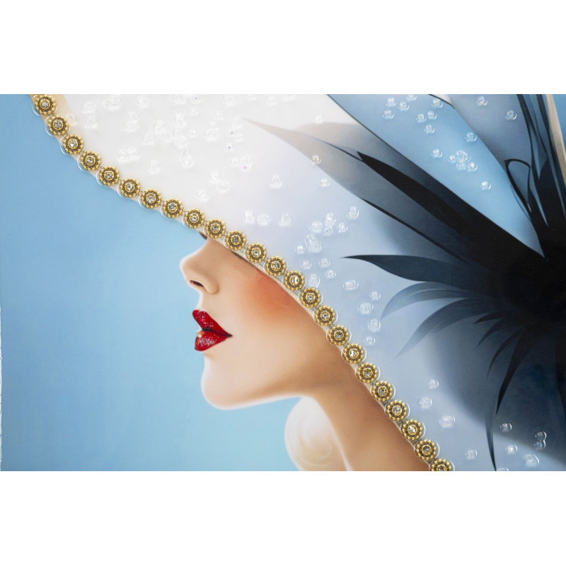 Pittura su tela laccata B – Eleganza e armonia (62 x 4 x 92 cm)