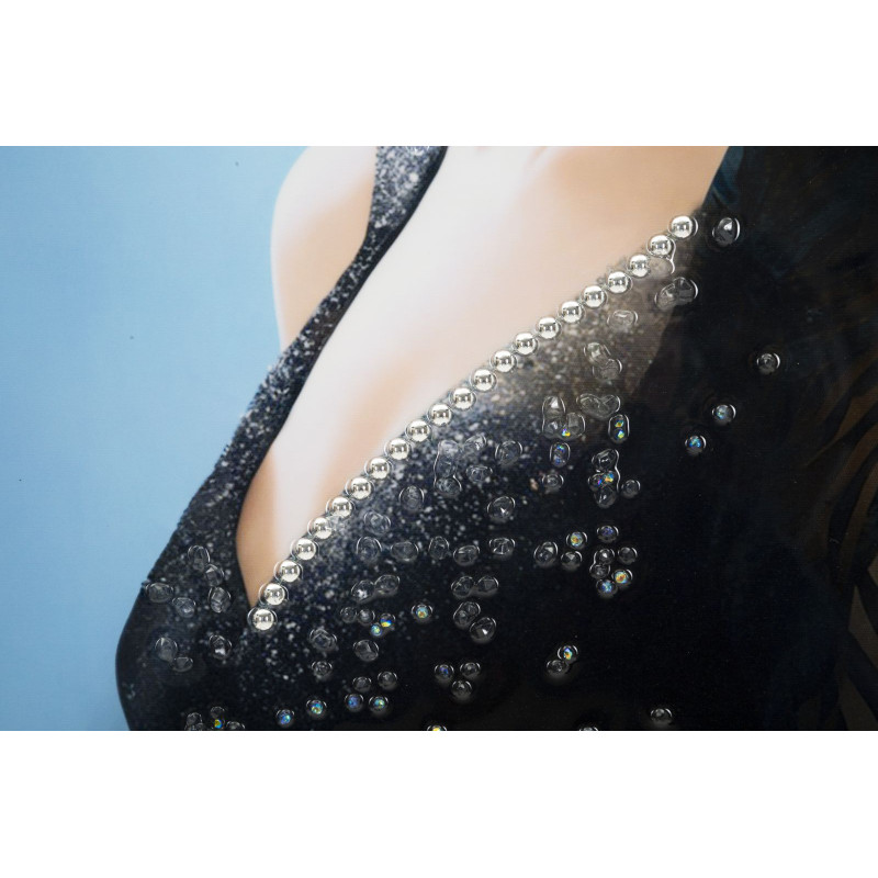 Pintura sobre lienzo lacado B – Elegancia y armonía (62 x 4 x 92 cm)