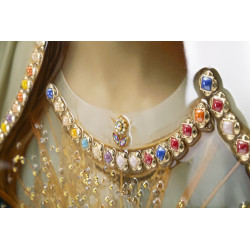 Tableau sur toile laquée MADENE B – Style et raffinement mural (72 x 4 x 102 cm)