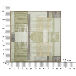 Impreso en lienzo H – Minimalismo y elegancia mural (60 x 3 x 60 cm)