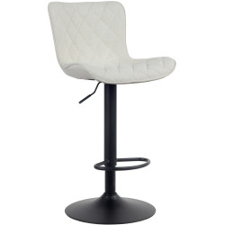 Tabouret de bar en tissu...