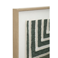 Pintura 3D em tela com moldura B – Efeito espetacular e moderno (60 x 2,9 x 80 cm)