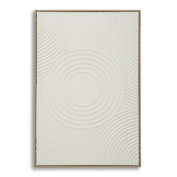 Pittura su tela Semplicità A – Sobrietà e finezza XXL (80 x 3,8 x 120 cm)